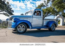 Image result for Erie Blue 1946 Truck