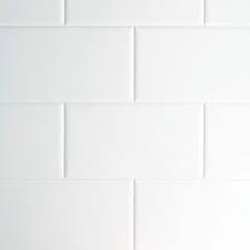 Metroliner White Faux Subway Tile Wall Panel A 4 X8 Board Is 20 From Lowe S Usually A Special Order Minim Wall Paneling Diy Shower Wall Panels Aqua Tiles