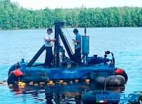 г. Бор, Нижегородский регион. Земснаряд DRP EL35B - Шламовые ...
