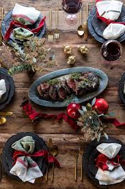 A beef tenderloin (us english), known as an eye fillet in australasia, filet in france, filet mignon in brazil, and fillet in the united kingdom and south africa, is cut from the loin of beef. Our 2019 Christmas Eve And Christmas Dinner Menu Half Baked Harvest