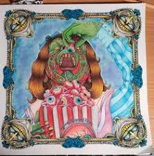 The beauty of horror are amazing coloring books, the pictures are awesome and they are a good size. 120 Color Beauty Of Horror Ideas In 2021 Coloring Books Horror Color