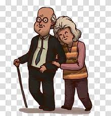 Old Age Happy Old Couple Transparent Background Png Clipart Cute Old Couples Old Couples Old People Cartoon