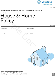 It contains all the most pertinent information regarding your home insurance. Allstate Vehicle And Property Insurance Company Pdf Free Download