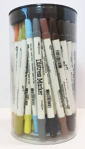 The @tim holtz distress markers are so fun to play with! Marker Madness Tim Holtz Distress Markers Tandika Com