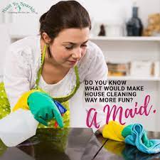 Did You Know What Would Make House Cleaning Way More Fun A Maid Http Www Maidtosparklecleaning Info Maidtospar Maid Cleaning Service Clean House Maid