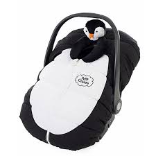 Petit Coulou Car Seat Cover Pinglou Black And White Penguin Baby Penguins Penguin Baby Showers Car Seats
