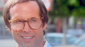 It was only today that I discovered a young Eugene Levy (aka Johnny Rose)  played this part as a car salesman in National Lampoons Vacation (1983)