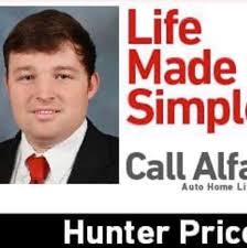 That's more expensive than the average in the state of alabama, which is $1,450, but less than the national average of $1,548. Hunter Price Alfa Insurance Home Facebook
