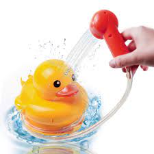 5 out of 5 stars. Mothermed Bath Duck Shower Bathtub Toys For Kids Baby Bath Sprayer Duck Toys Battery Operated Water