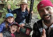 En chemin sur le Grand Sentier