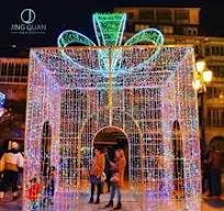 [Hot Item] Customizable Colorful LED Holiday Light Outdoor LED Present Box  Motif Light for Street Decoration Christmas Gift Box Motif Light