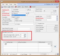 Uniform insurance benefits act for employees of the university of texas system and the texas a&m university system. Microsoft Dynamics Gp Year End Release 2014 Affordable Care Act Aca Microsoft Dynamics Gp Community