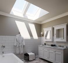 You also need to think about what kind of natural light, if any, you can bring into the bathroom. Velux Canada Pa Twitter Does Your Bathroom Have Little To No Access To Natural Light Skylights Are The Only Way To Let All The Daylight Into Your Bathroom Without Limiting Your Wall