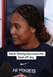 Sarah Strong's Ideal Off Day: A Personal Reflection