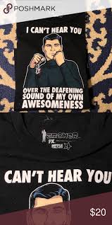 Sold Fx S Archer Awesome Graphic T Shirt Vintage Shirts Graphic Tshirt Vintage Men