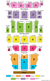 new york city center seating chart