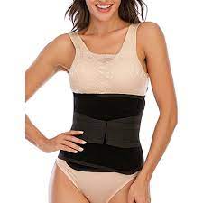 Womens Postpartum Belly Band Waist Trainer Cincher Postpartum Corset Girdles Body Shaper Breathable Recovery Belly Wrap Post Pregnancy Support Belt Belly Band Walmart Com