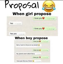 How to propose a boy on chat. Iflirts Chat Follow For More Iflirtchat Friendship Flirtingmemes Flirtychats Flirt Friend Flirtinglines Flirtmemes Flirtingtips Funny Filrtchats Flirting Propose Proposal Funnyproposal Girl Boy Facebook