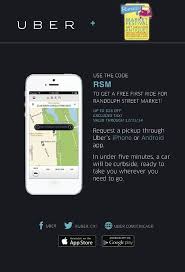Uber Is Sponsoring Rides For The Market If You Are New To Uber Use The Promo Code Rsm To Get 25 Off Your First Ride Excludes T Marketing Coding Promo Codes