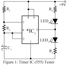 555 Timer Ic Tester Engineering Projects