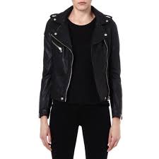 Maje Madone Leather Moto Jacket Fur Collar Leather Jacket Leather Moto Jacket Real Leather Jacket