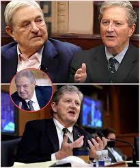 KENNEDY'S RICO RAGE ON SOROS: “Your Billion-Dollar Riot Checks Just  Bounced, George – FREEZE THE FUNDS NOW!” Senator John Neely Kennedy didn't  introduce a bill. He unleashed Armageddon, slamming a neon-red binder