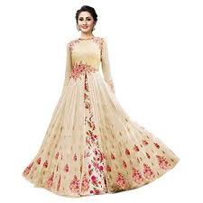 If you want the length shorter, then please inform us within 24 hours after the order. Style Amaze Brings Women S Georgette Embroidered With Floral Print Inner Semi Stitched Long Party Wear Anarkali Gown Cream Color 501 Cream Free Size Buy Online In Cayman Islands At Cayman Desertcart Com Productid 102820141