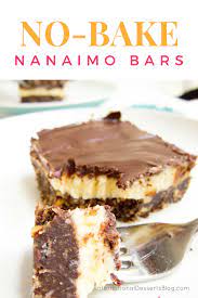How To Make Nanaimo Bars A Delicious Chocolate No Bake Canadian Dessert Recipe Canadian Dessert International Desserts Recipes International Desserts