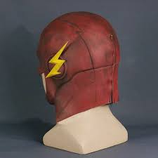 The Flash Mask Dc Barry Allen Mask Cosplay Costume Prop Halloween Red Full Head Ad Sponsored Barry Allen Co The Flash Mask Costume Props Cosplay Costumes