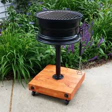 Alabama crimson tide diy outdoor ashtray. Tire Rim Grill No Welding 6 Steps With Pictures Instructables