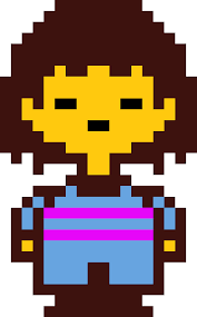 Mini Frisk - Undertale Minecraft Skin