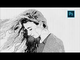 Photoshop Sketch Effect Tutorial How To Turn Photo Into Pencil Drawing Youtube Turn Photo Into Drawing Photoshop Photoshop Elements Tutorials