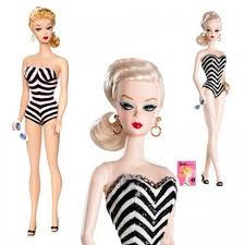 Black And White Bathing Suit Barbie Uv Design Story Vintage Style Barbie Inspired Swimsuit Liked On Polyvore Featuring S Vintage Style Bathing Suit Vintage Style Swimwear Vintage Style Swimsuit