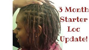 2) get treatment to stop hair loss or thinning. 3 Month Starter Loc Update Budding I Fine Hair Youtube