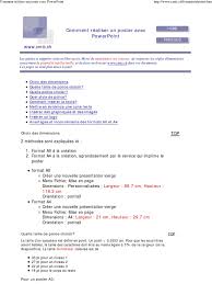 Pareil, pour l'imprimer il suffit de cliquer sur l'image. Comment Realiser Un Poster Avec Powerpoint Microsoft Powerpoint Mise En Page