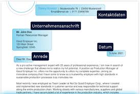 Maybe you would like to learn more about one of these? Cover Letter Inhalt Beispiele Muster Vokabeln