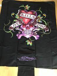 Plastifizierte ist eine flektierte form von plastifiziert. Ed Hardy Picknick Decke Kaufen Auf Ricardo