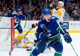 Elias pettersson profile page, biographical information, injury history and news. Elias Pettersson Scores Twice Canucks Beat Preds To Snap Slump Cochranetoday Ca