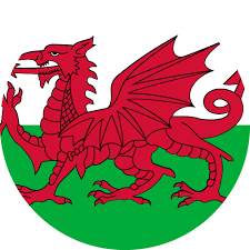 The flag of wales is a rectangle in the ratio 3:5. Vector Country Flag Of Wales Circle Vector World Flags