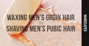 From full bush to brazilian wax, pubic hair trends come and go. Waxing Men S Groin Hair Vs Shaving Men S Pubic Hair Manscaped Blog