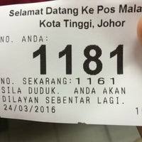 Apakah waktu solat hari ini kota tinggi? Pejabat Pos Besar Kota Tinggi 2 Tips From 302 Visitors
