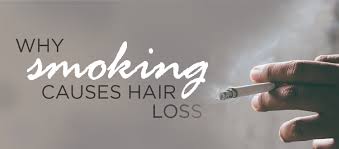 Although there isn't much studied evidence conducted between smoking and hair loss, i did find at least 1 study. Does Smoking Cause Hair Loss Toppik Hair Blog