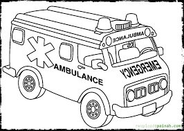 Ambulance Car Coloring Pages Coloring Pages Cars Coloring Pages Sports Coloring Pages Truck Coloring Pages