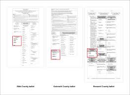 Georgia Ballot Design Problems And What To Do About Them Brennan Center For Justice