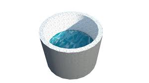 Cleaned tractor standing in water, reflection. How To Calculate Circular Water Tank Size Capacity Tutorials Tips