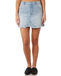 Womens Claudia Denim Skirt