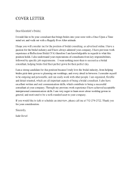 As an accomplished recruiter with extensive experience and finely honed. Dear Kleinfelds Bridal Cover Letter Pdf Employment Consultant