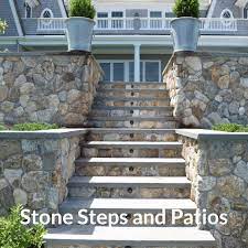 Stone Steps And Patios Patio Stones Patios Stepping Stones