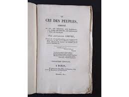 We did not find results for: Crevel Le Cri Des Peuples Adresse Au Roi Aux Ministres Aux Marechaux Aux Pairs Aux Deputes
