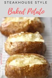 How To Make The Perfect Baked Potato This Is A Step By Step Guide On How To Make A Baked Potato Best Baked Potato Baked Potato Recipes Perfect Baked Potato